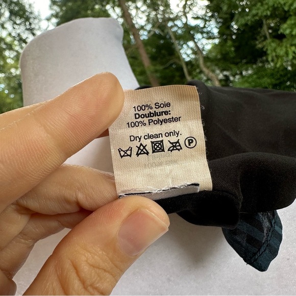 Stella McCartney Made in Italy Stretch Rayon Black Draped Dress Size 40 NWT - Picture 11 of 11